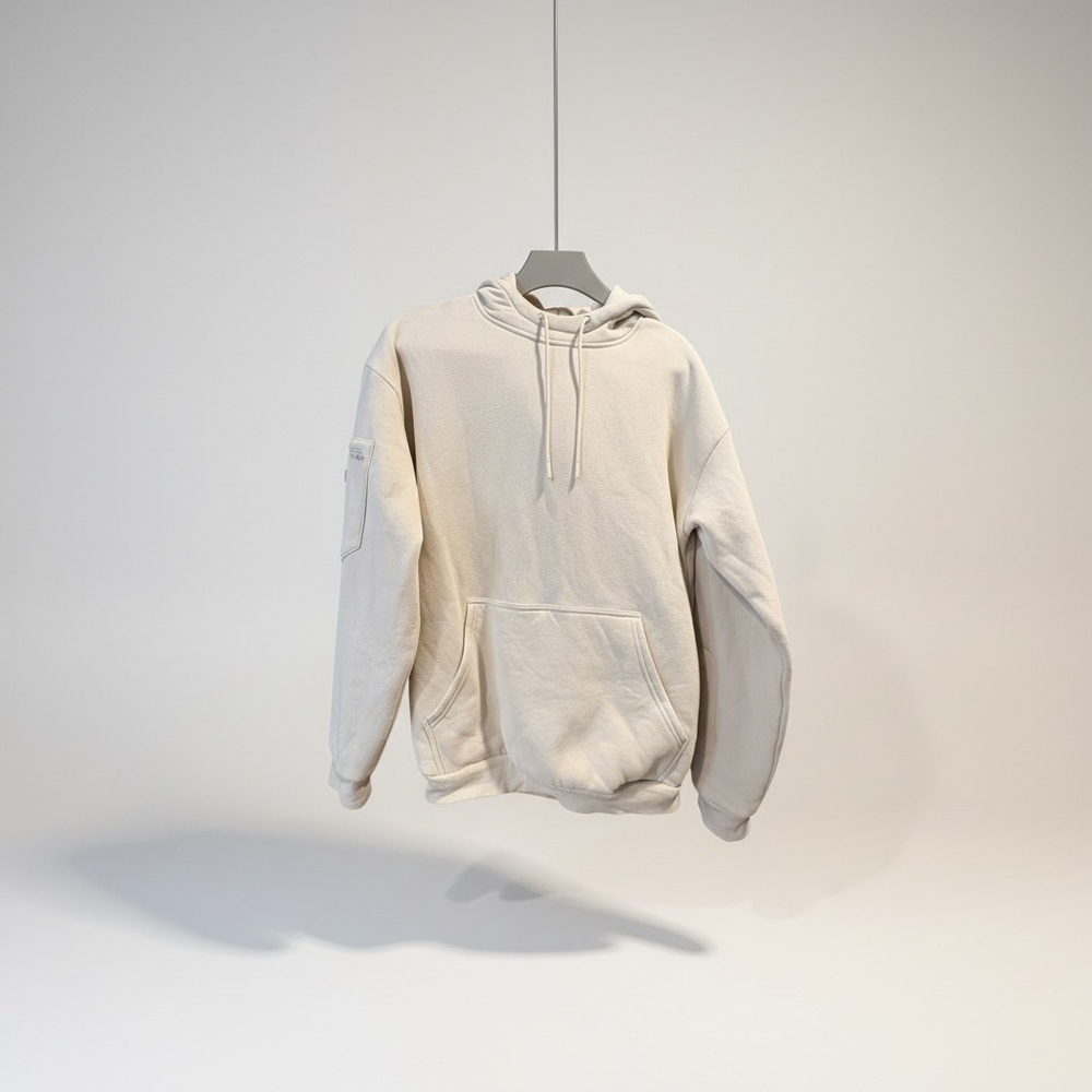 Comfrt Women's Airplane Mode Travel Cream Hoodie